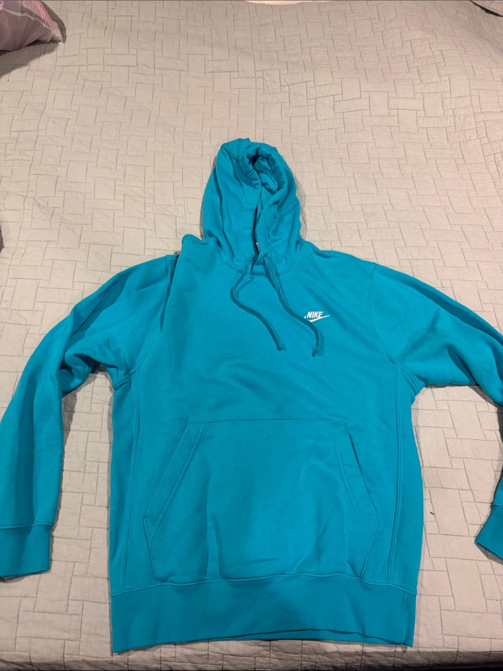 Nike Turquoise Pullover Hoodie
